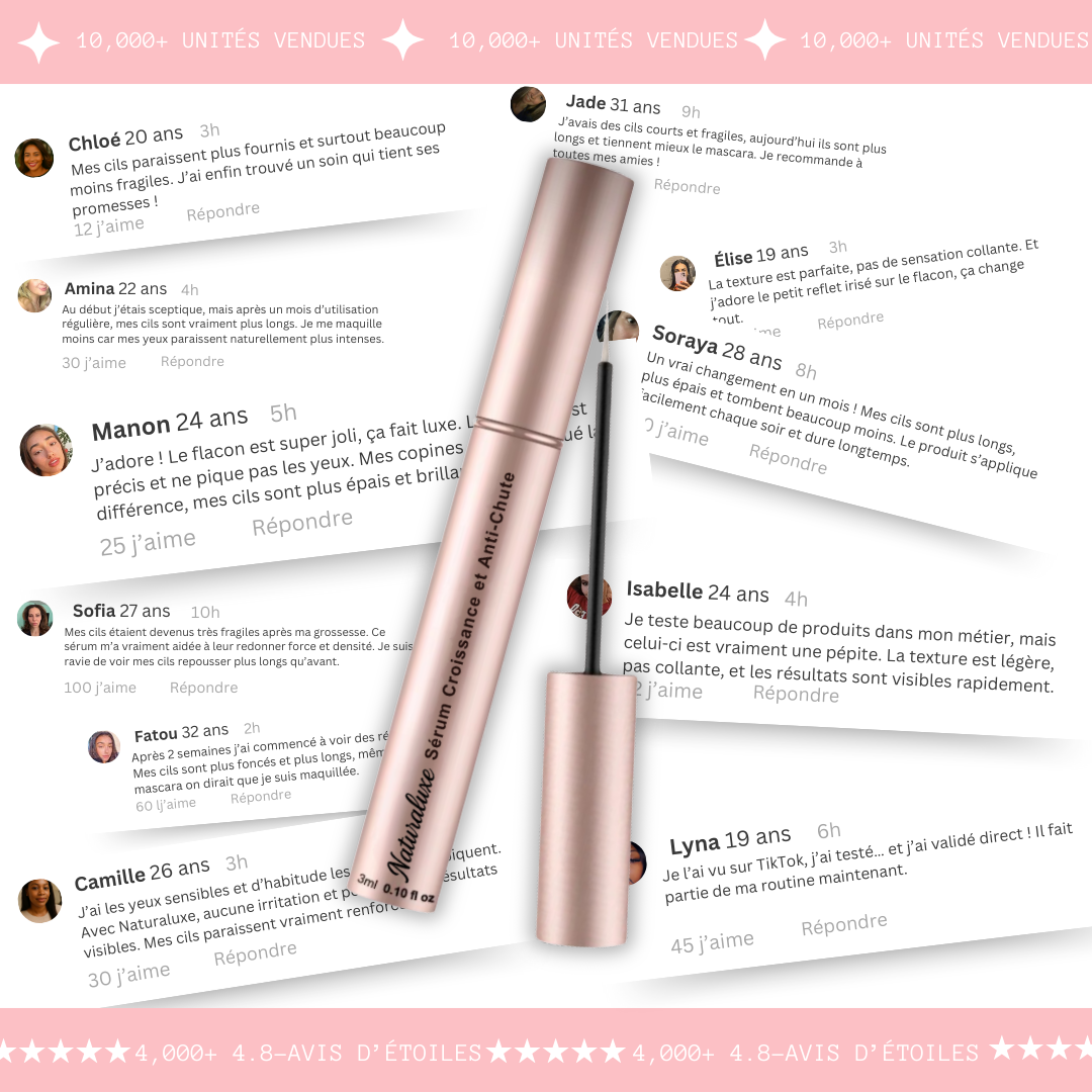 Naturaluxe™ - Sérum de croissance et anti-chute pour cils