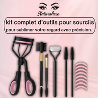 Naturaluxe™ - kit complet d’outils pour sourcils