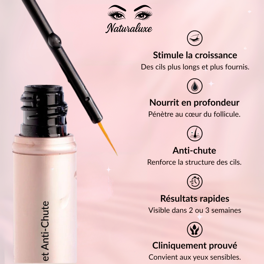 Naturaluxe™ - Sérum de croissance et anti-chute pour cils