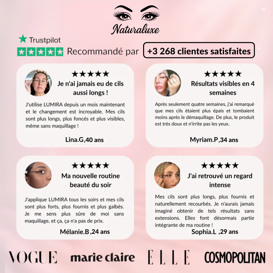 Naturaluxe™ - Sérum de croissance et anti-chute pour cils